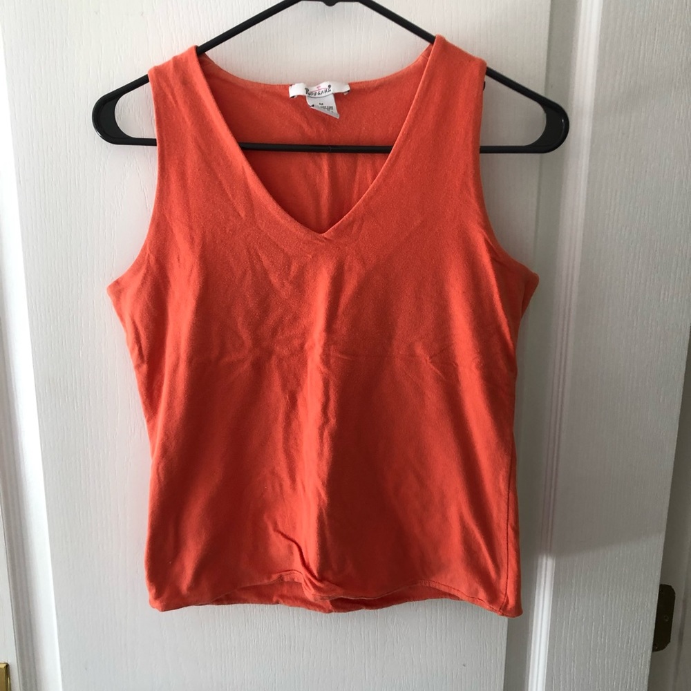 Orange crop tank